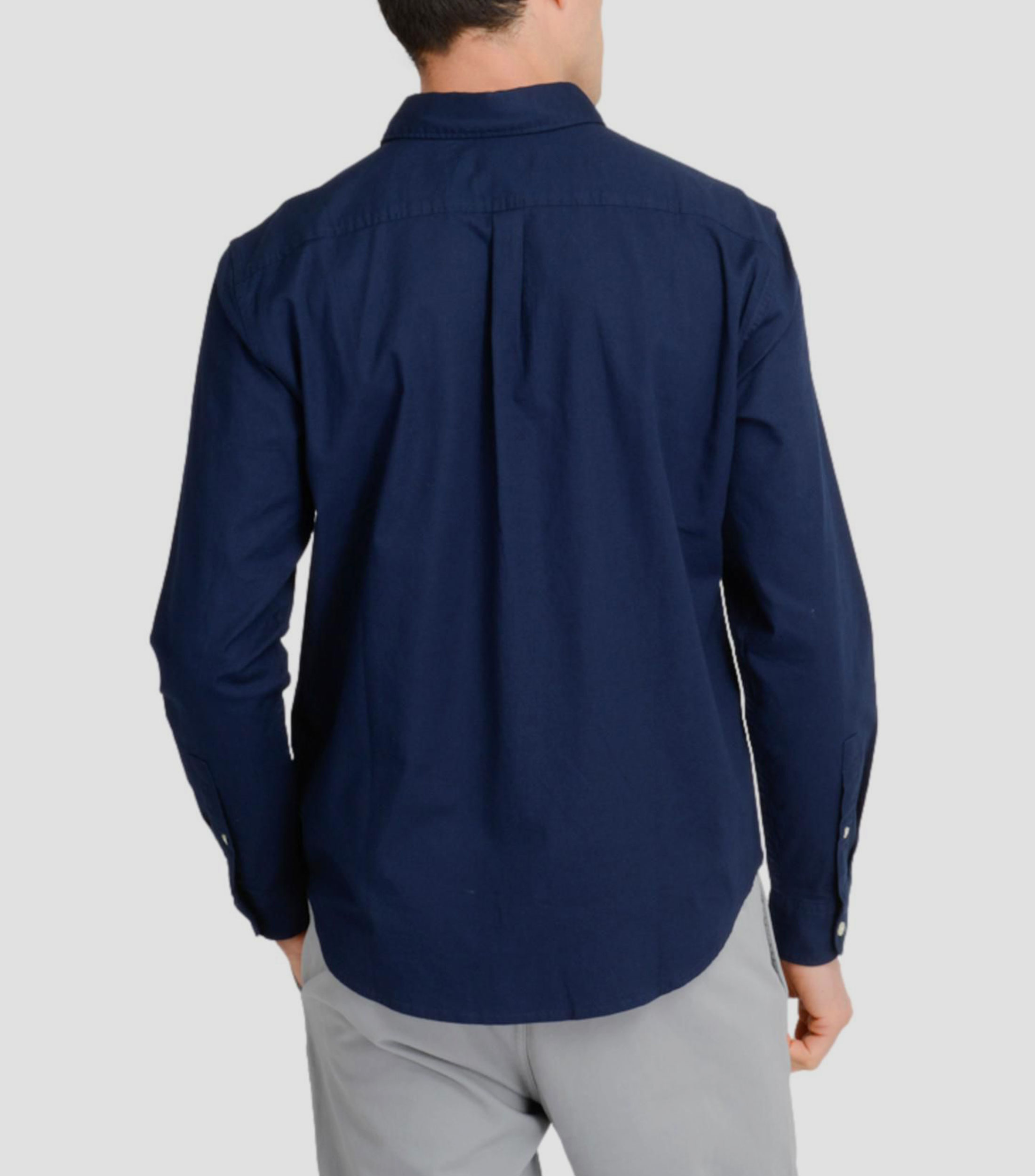 Camisa Oxford manga larga Hombre